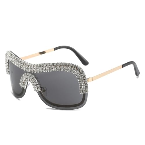 SLEDEZ Partybrille Diamant-Sonnenbrille, personalisierte Sonnenbrille von SLEDEZ