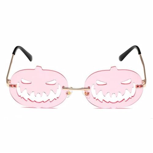 SLEDEZ Partybrille Halloween Personalisierte Kürbis Gruselige Sonnenbrille(Colour 6) von SLEDEZ