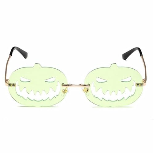 SLEDEZ Partybrille Halloween Personalisierte Kürbis Gruselige Sonnenbrille(Colour 8) von SLEDEZ