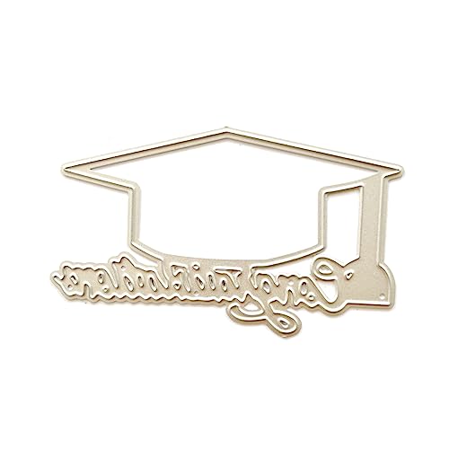 Metall-Stanzformen zum Schulabschluss, zum Basteln, Karbonstahl, Prägeschablone, Schablone, Scrapbooking, für Karten, Stanzformen Metall-Stanzformen zum Schulabschluss, zum Basteln, Karbonstahl, Prägeschablone, Schablone, Scrapbooking, für Karten, Stanzformen von SLXLYH