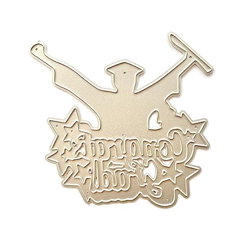 Metall-Stanzformen zum Schulabschluss, zum Basteln, Karbonstahl, Prägeschablone, Schablone, Scrapbooking, für Karten, Stanzformen Metall-Stanzformen zum Schulabschluss, zum Basteln, Karbonstahl, Prägeschablone, Schablone, Scrapbooking, für Karten, Stanzformen von SLXLYH