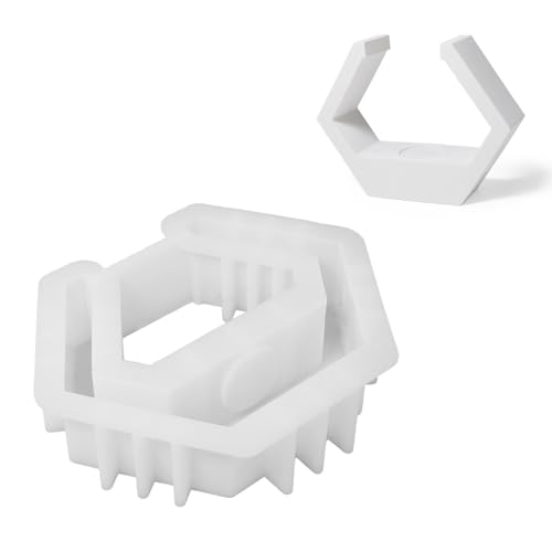 Unregelmäßige Form für Kerzenhalter, Epoxidharz, Silikonformen für die Herstellung von Halter, Weihnachtsdekoration, Halterform von SLXLYH