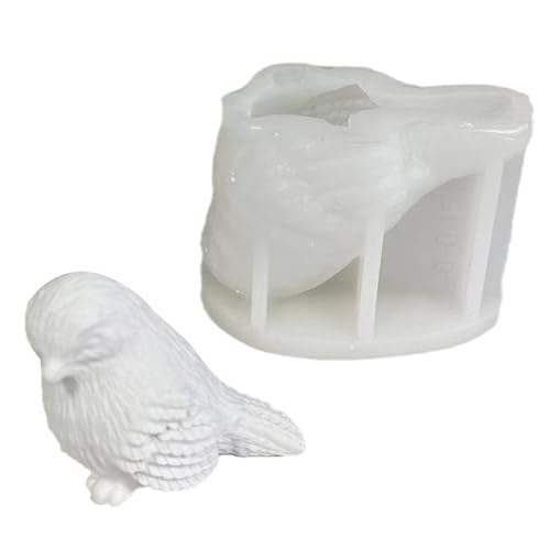 Vogelförmige Formen aus Kunstharz in Vogelform, für Seife, Raumdekoration, Kuchendekoration, Fondant-Dekorationen von SLXLYH