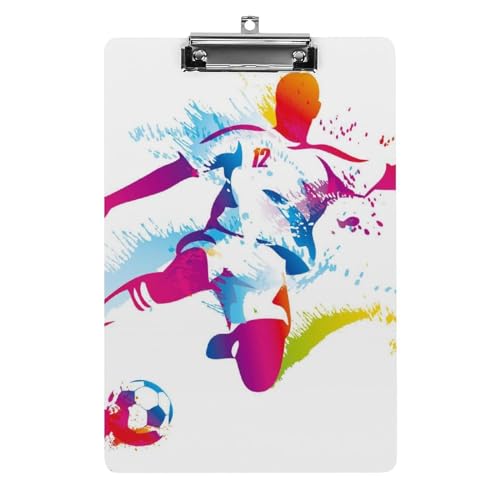 Fußball Klemmbrett Zum Aufhängen Clipboard Hartplatten Klemme Für Papier Dokumente von SMACQ