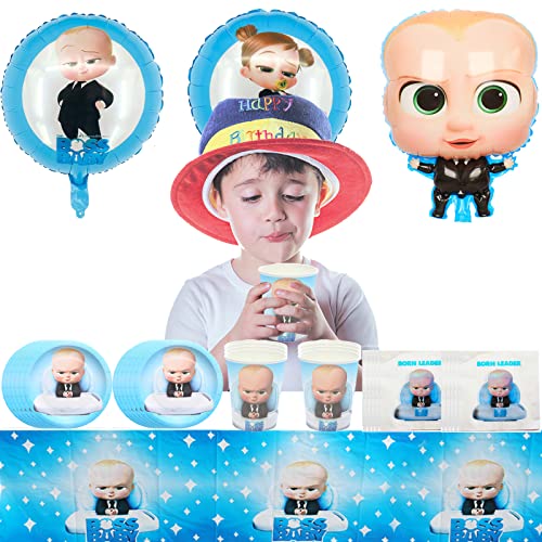 Geburtstag Deko Boss Baby Geburtstag Deko Boss Baby Geburtstag Party Deko Set Boss Baby Junge Luftballons Boss Baby Partygeschirr Party Geschirr Boss Baby Boy Geburtstagsdeko kindergeburtstag von SMLHPARTY