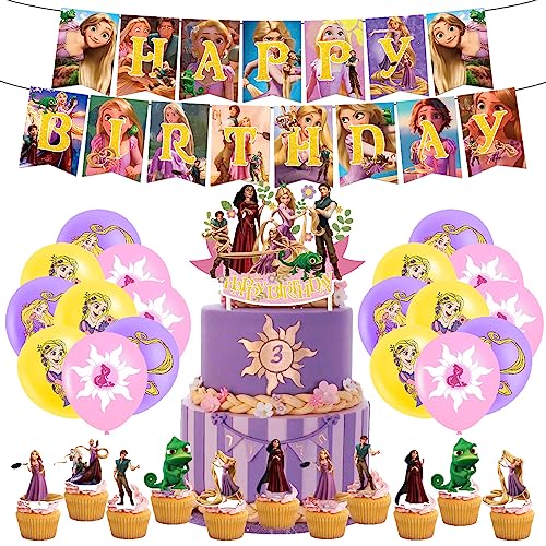 Geburtstag Party Deko Rapunzel Luftballons Deko Prinzessin Rapunzel Girlande Geburtstag Tangled Kuchentopper Geburtstag Rapunzel Luftballons Geburtstag Prinzessin Rapunzel Geburtstagsdeko von SMLHPARTY