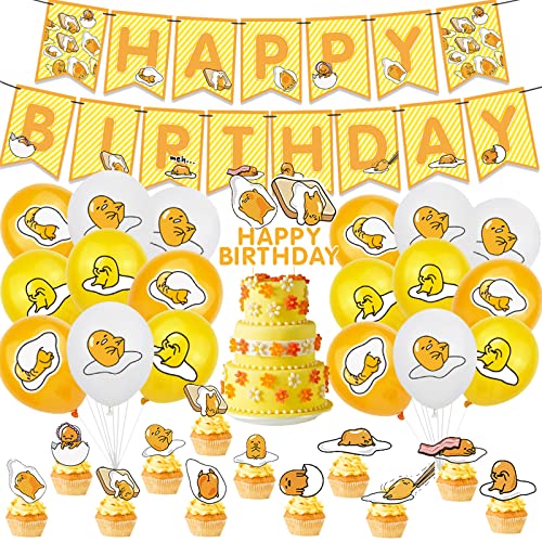 Geburtstagsdeko Gudetama Luftballons Geburtstag Gudetama Kuchentopper Geburtstag Gudetama Girlande Geburtstag Gudetama Kindergeburtstag Deko Gudetama Luftballons Deko Geburtstag Gudetama Torte Deko von SMLHPARTY