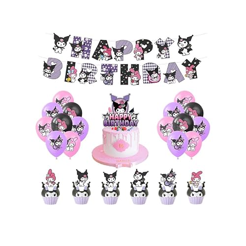 Kuromi Geburtstagsdeko Kuromi Deko Geburtstag Kuromi Geburtstag Deko Kuromi Luftballons Geburtstag Kuromi Geburtstag Luftballons Kuromi Kuchen Topper Kuromi Geburtstag Girlande Kuromi Luftballons von SMLHPARTY