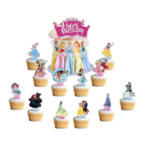 Prinzessinnen Kindergeburtstag Deko Princess Geburtstag Deko Prinzessin Deko Geburtstag Prinzessinnen Kuchendeko Geburtstag Prinzessinnen Torte Deko Geburtstag Princess Tortendeko Geburtstag von SMLHPARTY