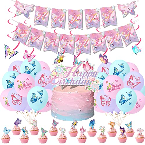 Schmetterling Geburtstag Deko Butterfly Geburtstagsdeko Schmetterling Luftballons Deko Butterfly Luftballons Geburtstag Butterfly Kuchen Deko Butterfly Geburtstag Girlande Butterfly Spiralornamente von SMLHPARTY