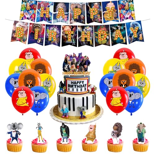 Sing Geburtstag Party Deko Sing Kindergeburtstag Deko Sing Geburtstag Deko Sing Geburtstag Luftballons Sing Luftballons Geburtstag Sing Kuchen Deko Sing Party Deko Geburtstag Sing Deko Geburtstag von SMLHPARTY