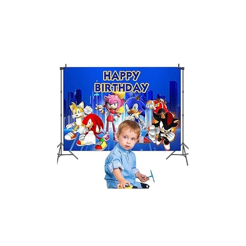 rosepartyh Hintergrund Fotografie Sonic The Hedgehog Fotografie Hintergrund Sonic Hedgehog Hintergrund Banner Geburtstag Sonic Dekoration Foto Hintergrund Kinder Geburtstag von SMLHPARTY