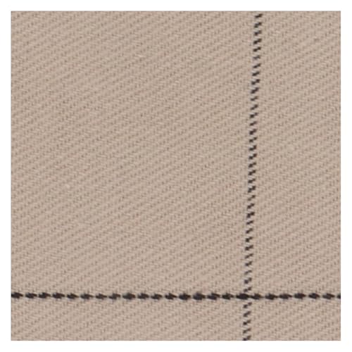 Baumwoll-Leinen Stoffe Meterware Karo 1M*140CM Baumwollstoff Kariert Leinenstoff zum Nähen Rustikal Karomuster Patchworkstoff Vorhangstoff Dekostoff für Kleidung Tischdecke Taschen DIY Basteln von SMTCM