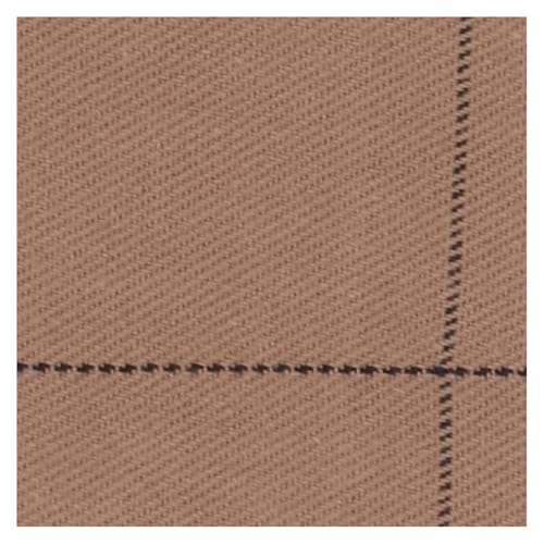 Baumwoll-Leinen Stoffe Meterware Karo 3M*140CM Baumwollstoff Kariert Leinenstoff zum Nähen Rustikal Karomuster Patchworkstoff Vorhangstoff Dekostoff für Kleidung Tischdecke Taschen DIY Basteln von SMTCM