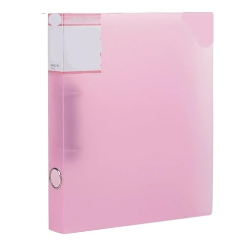 Ordner Box Schreibtisch-Organizer-Clip for Dokumente, A4, Loseblatt-Ordner, Dateiordner, Schreibwaren-Organizer, Schulbüro-Organizer Office Box Mappe(Pink) von SNGUOQ