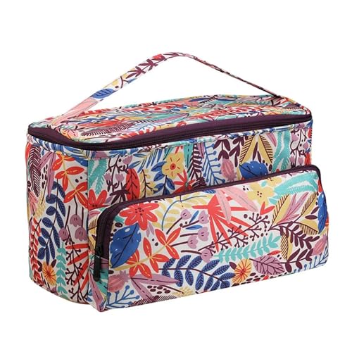 SNGUOQ Nähkästchen Nähen Box Garn Lagerung Tasche Nähen Häkeln Kit Organizer Tragbare Oxford Stricken Tasche for Nähen Werkzeug Zubehör für Faden(Style A) von SNGUOQ