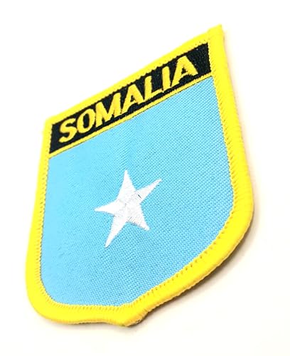 Aufnäher Somalia Somalia Afrika Flagge zum Aufbügeln bestickt Stoff Nähen auf Patch 1 Stück von SNS Components