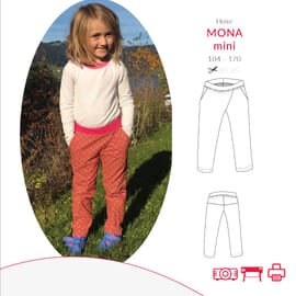 Hose Mona Mini von SO Pattern