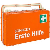 SÖHNGEN Erste-Hilfe-Koffer DYNAMIC-GLOW L Standard ERW DIN 13169 Standard + Erweiterung orange von SÖHNGEN