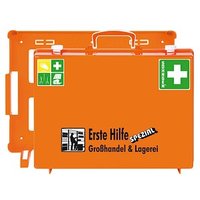 SÖHNGEN Erste-Hilfe-Koffer SPEZIAL MT-CD Großhandel & Lagerei DIN 13157 + Erweiterung orange von SÖHNGEN