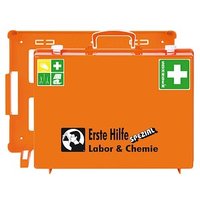 SÖHNGEN Erste-Hilfe-Koffer SPEZIAL MT-CD Labor & Chemie DIN 13157 + Erweiterung orange von SÖHNGEN