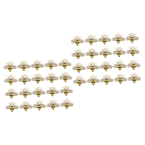 SOESFOUFU 2 Sätze Bienenform Nagelschmuck Nagelkunst Dekoration Legierung Diy Maniküre Zubehör Für Kreative Nagelgestaltung 20 Stück * 2 SOESFOUFU 2 Sätze Bienenform Nagelschmuck Nagelkunst Dekoration Legierung Diy Maniküre Zubehör Für Kreative Nagelgestaltung 20 Stück * 2 von SOESFOUFU