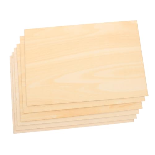 SOESFOUFU 6 Teilige Blätter, Handgefertigtes Lindenholzbrett, Schneidebrett Zum Basteln, Schneidebrett Set, Holzschneidebrett, Holzschneidebretter, Kleine Schneidebretter, Unbehandeltes SOESFOUFU 6 Teilige Blätter, Handgefertigtes Lindenholzbrett, Schneidebrett Zum Basteln, Schneidebrett Set, Holzschneidebrett, Holzschneidebretter, Kleine Schneidebretter, Unbehandeltes von SOESFOUFU