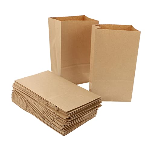 SOESFOUFU Kraftpapier Geschenktüten Ölbeständige Lebensmittelverpackungen Für Brot üßigkeiten Und Robuste Papiertüten Mit Boden Für Verschiedene Anlässe von SOESFOUFU