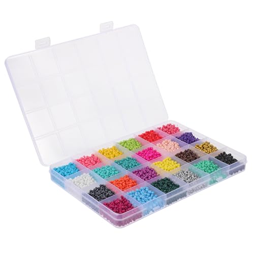 SOIMISS 1 Schachtel Farben Glasperlen DIY Schmuckperlen Armband Schmuckherstellung Bastelperlen für Tägliche Verwendung und Dekorative Bastelarbeiten SOIMISS 1 Schachtel Farben Glasperlen DIY Schmuckperlen Armband Schmuckherstellung Bastelperlen für Tägliche Verwendung und Dekorative Bastelarbeiten von SOIMISS