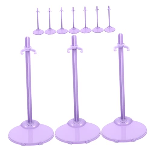 SOIMISS 10 Stück Puppenständer mit Stabilem Rundem Sockel Tragbarer Doll Support für Puppen Figuren und Modelle zur Präsentation und Sicheren Aufbewahrung im Haushalt und Geschäft SOIMISS 10 Stück Puppenständer mit Stabilem Rundem Sockel Tragbarer Doll Support für Puppen Figuren und Modelle zur Präsentation und Sicheren Aufbewahrung im Haushalt und Geschäft von SOIMISS