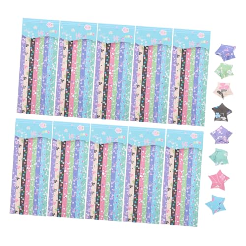 SOIMISS 1360Stücke Faltpapier für Origami Sterne Vielfältige Farben und Designs für DIY Bastelprojekte für Kreativität und Fingerfertigkeit SOIMISS 1360Stücke Faltpapier für Origami Sterne Vielfältige Farben und Designs für DIY Bastelprojekte für Kreativität und Fingerfertigkeit von SOIMISS