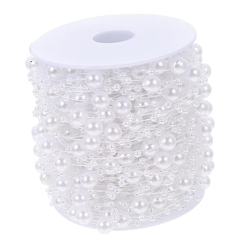 SOIMISS 1Roll kreative perlenkette DIY verzierung Gold Hochzeit Strassperlen Reize dekorativ büro dekoration office decoration partydekoration Perlendekor perlenkette DIY Harz Weiß SOIMISS 1Roll kreative perlenkette DIY verzierung Gold Hochzeit Strassperlen Reize dekorativ büro dekoration office decoration partydekoration Perlendekor perlenkette DIY Harz Weiß von SOIMISS