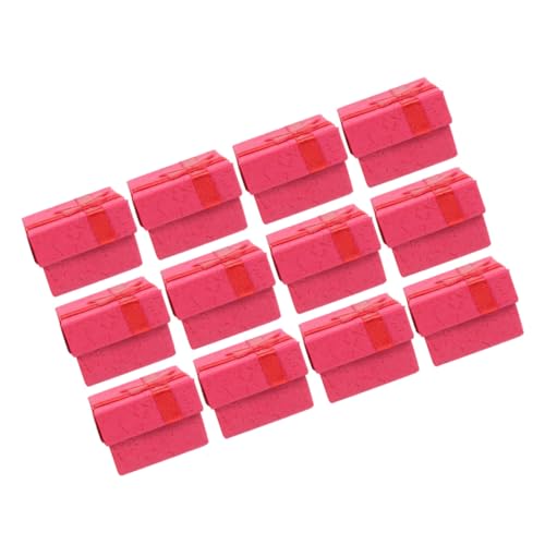 SOIMISS 36 Stk Schleife Schmuckschatulle storage boxes aufbwahrungs-box Schmuckhalter Geschenkkörbe in großen Mengen Geschenkboxen für Aufbewahrungsbehälter Schmuckbehälter rot von SOIMISS