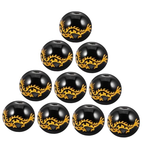 SOIMISS 39 Stück Bastelperlen Dekorative Perlen Für Goldene Drachen Abstandshalter Herstellung Von Drachen Charm Perlen Kleinen Schmuck Perlen DIY Bastelperlen Armbänder SOIMISS 39 Stück Bastelperlen Dekorative Perlen Für Goldene Drachen Abstandshalter Herstellung Von Drachen Charm Perlen Kleinen Schmuck Perlen DIY Bastelperlen Armbänder von SOIMISS
