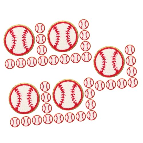 SOIMISS 5 Sätze 5 Sets Stoffflicken Mit Baseballmuster Kappen Kompakte Kleidungsflicken Dekorative Kleidungsflicken Hutflicken Verschleißfeste Kleidungsflicken Zum 15 Stück * 5 von SOIMISS