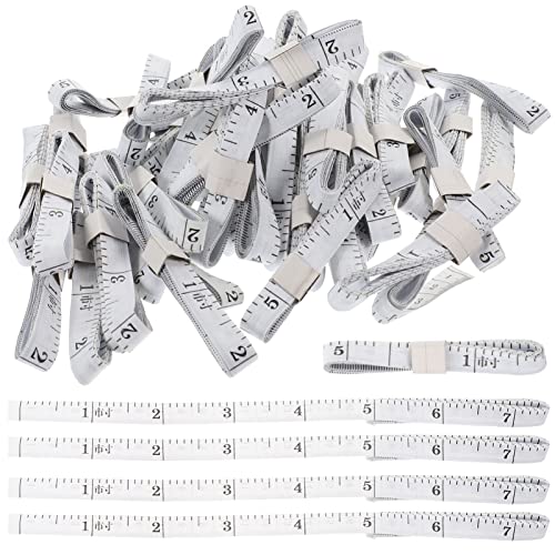 SOIMISS 50 Stück Maßband Buntes Flexibles Schneidermaß für Stoffe Kompaktes Leichtes Tape Measure für Kreative Nähprojekte und Zufällige Farbe Zufällige Farbe SOIMISS 50 Stück Maßband Buntes Flexibles Schneidermaß für Stoffe Kompaktes Leichtes Tape Measure für Kreative Nähprojekte und Zufällige Farbe Zufällige Farbe von SOIMISS
