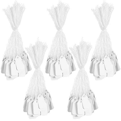 SOIMISS 500 Stück Hochzeitsanhänger Für Gastgeschenke Schmuckanhänger Blanko Anhänger Preisetiketten Taschenanhänger Blanko Karten Papier Party Etiketten Aufkleber Dekorative SOIMISS 500 Stück Hochzeitsanhänger Für Gastgeschenke Schmuckanhänger Blanko Anhänger Preisetiketten Taschenanhänger Blanko Karten Papier Party Etiketten Aufkleber Dekorative von SOIMISS