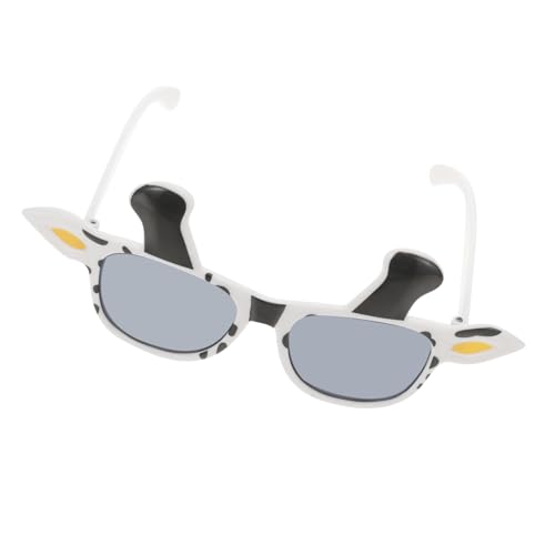SOIMISS Kuhbrille Kuh-Cosplay-Brille geburtstag sonnenbrille Neuartige Sonnenbrille karneval brille halloween brille halloween augenlinsen Kuh-Brille-Requisite Kuh Brille Stk von SOIMISS
