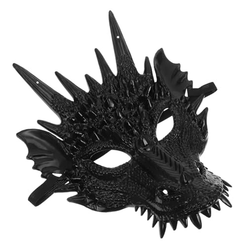 SOIMISS Wiederverwendbare 3d-drachenformmaske Für Bühnenkarneval Und Mottopartys, Festivals, Gruselige Drachen-cosplay-maske, Drachenförmige Maske von SOIMISS