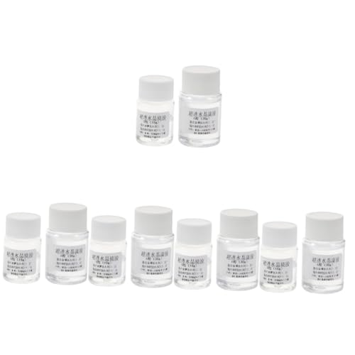 10 Sätze Epoxidklebstoff Bastelkleber Ca Kleber Spender Klebeband Stoffkleber Doppelt Klarer Kleber Bausatz 2-teiliges Epoxid 2-teiliger Epoxid-holzspachtel Epoxidharz Transparent SOLUSTRE von SOLUSTRE