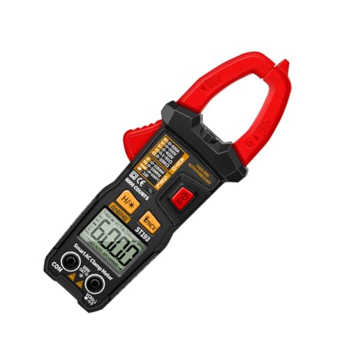 Intelligente Klemme Universell Usb-spannungsmesser Auslauf Wiederaufladbare Taschenlampe Multimeter Zum Reparieren Auto Spannungsmesser Dioden Ht Funkentester Emf Gummi Rot SOLUSTRE von SOLUSTRE