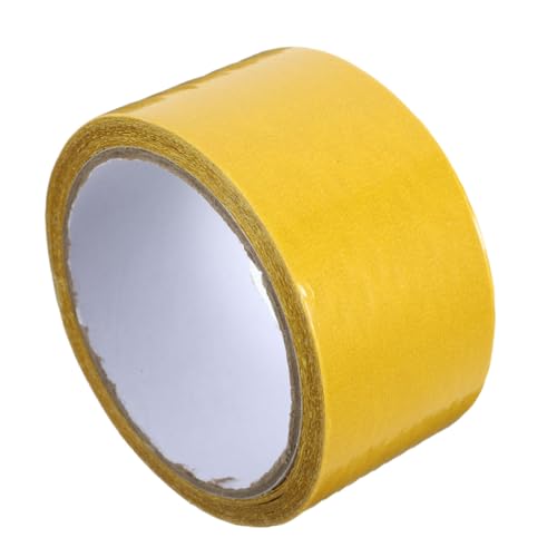 SOLUSTRE 1 Rolle Doppelseitiges Klebeband Auf Stoffbasis Stoffband Bastelband Dekoratives Klebeband Reparaturband Verschlussband Für Kleidung Klebebänder Hochleistungs-klebeband Yellow von SOLUSTRE