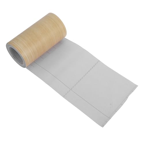 SOLUSTRE 1 Rolle Holzmaserungsaufkleber Wasserdichtes Klebeband Klebeband Holzmaserung Sockelleistenband Holzreparaturband Holzband Holzmaserung Bodenreparatur Holzbodenband von SOLUSTRE