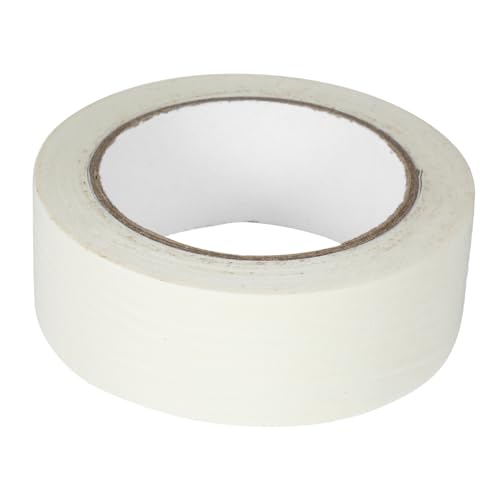 SOLUSTRE 1 Rolle Nahtband Abdeckband Malerkrepp Haftband Bastelband Klebebänder für Malerei weißes Klebeband Künstlerband Malerband Autolackierband Klebeband zum Lackieren Farbband Papier von SOLUSTRE