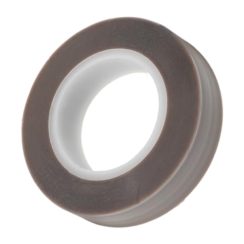 SOLUSTRE 1 Rolle Teflonband Probe Reagenzglas Zauberstab Snare-Drum-Anhänger machen hitzebeständiges klebeband hochtemperatur klebeband Vakuumierband Isolierbänder Spezielles PTFE-Harz Grey von SOLUSTRE