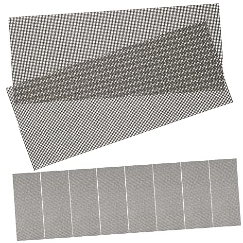 SOLUSTRE 1 Satz Mesh-schleifpapier Schleifen Trockenbau-sandpapier Oszillierender Schleifteller Netzschleifpapier Schleifpapier Für Metall Möbel Schleifpapier Sandpapierpad Streit 10st von SOLUSTRE