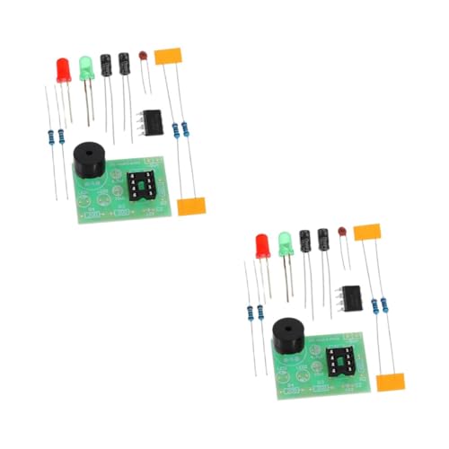 SOLUSTRE 2 Sätze Elektronischer Bausatz Elektronischer Komponentensatz Elektronik-lernset Diy-lötübungsset Elektronikbausatz Selber Machen Epoxidharz 3 Stück * 2 von SOLUSTRE