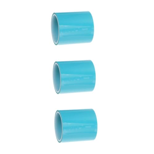 SOLUSTRE 3 Rollen Spurloses Klebeband UV Klebeband DIY Handwerksklebeband Epoxy-Klebeband Kristallharz Klebeband Schmelzklebeband Harzband Epoxidband Band Masse das Haustier Sky-blue von SOLUSTRE