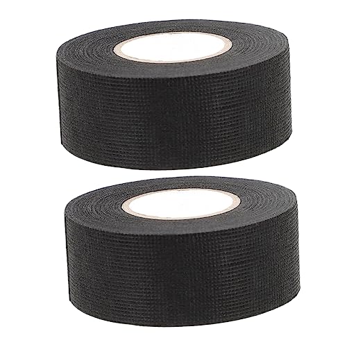 SOLUSTRE 3 Sätze Flammhemmendes Kabelbaumband Electric Tape Electrical Tape Drahtverbinder Sicherheitsband Klebeband Für Die Elektrische Umwicklung Von Autos Schrumpfband Black 2 Rollen * 3 von SOLUSTRE