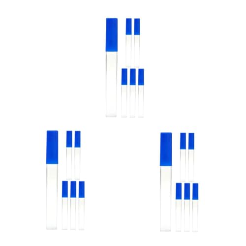 SOLUSTRE 3 Sätze Thermometer-schutzrohr Aufbewahrung Von Handarbeiten Nähnadel-organizer Aufbewahrungsrohr Für Nadelrohr Nähnadelhalter Plastik Transparent 6 Stück * 3 von SOLUSTRE